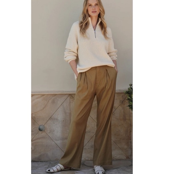 Jenni Kayne Pants - Jenni Kayne Tan Trousers